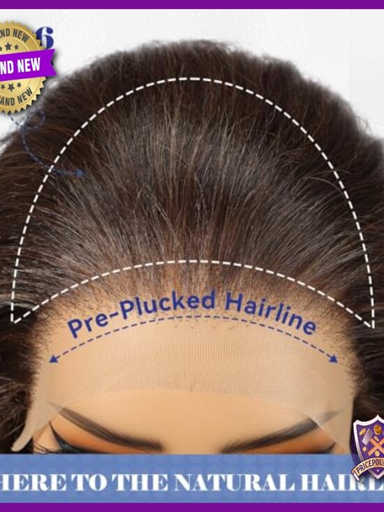 24 Inch Long Curly Synthetic Lace Front Wig, Glueless Daily Wear main image 4